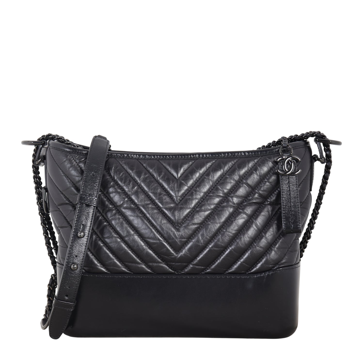 Chanel Gabrielle Hobo Large Chevron