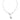 Dior Rose Bagatelle Diamond 18k White Gold Necklace
