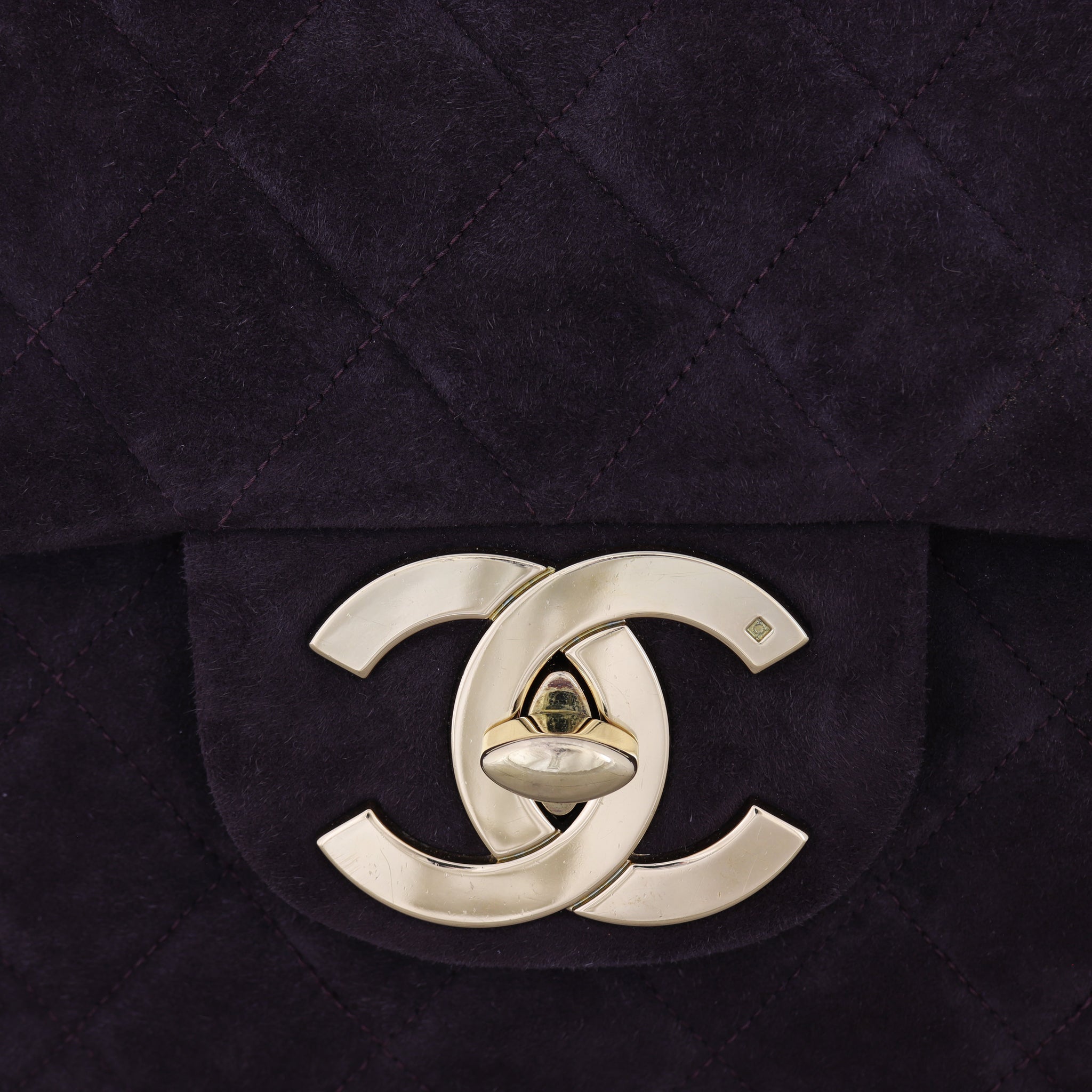 Chanel Maxi Jumbo XL Single Flap Suede