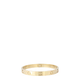 Cartier Classic Love 18k Yellow Gold 4 Diamond Bracelet