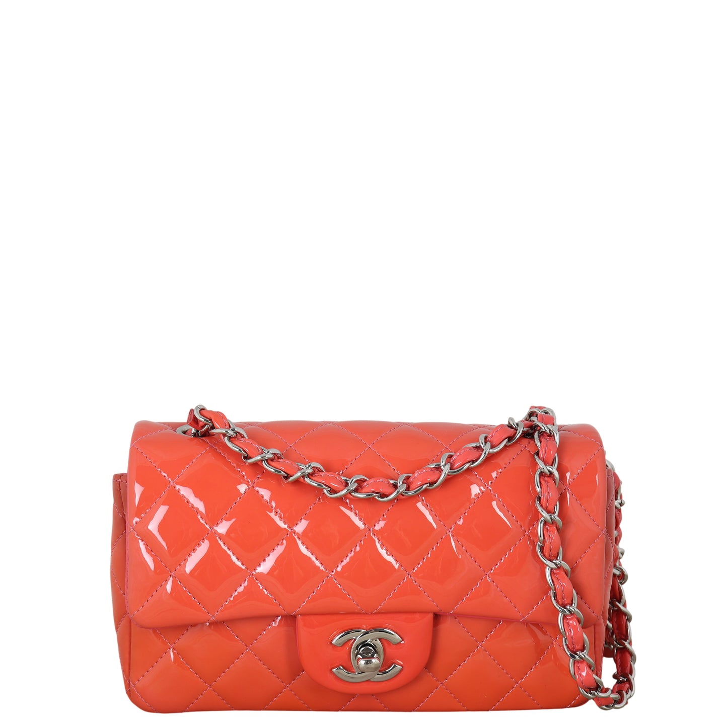 Chanel Classic Flap Mini Rectangular Bag Patent