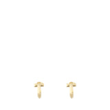 Tiffany & Co T1 18k Yellow Gold Hoop Earrings XS