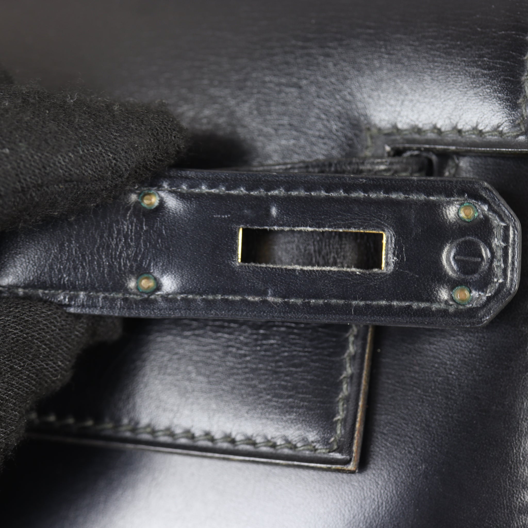 Hermes Kelly 32 Sellier Boxcalf