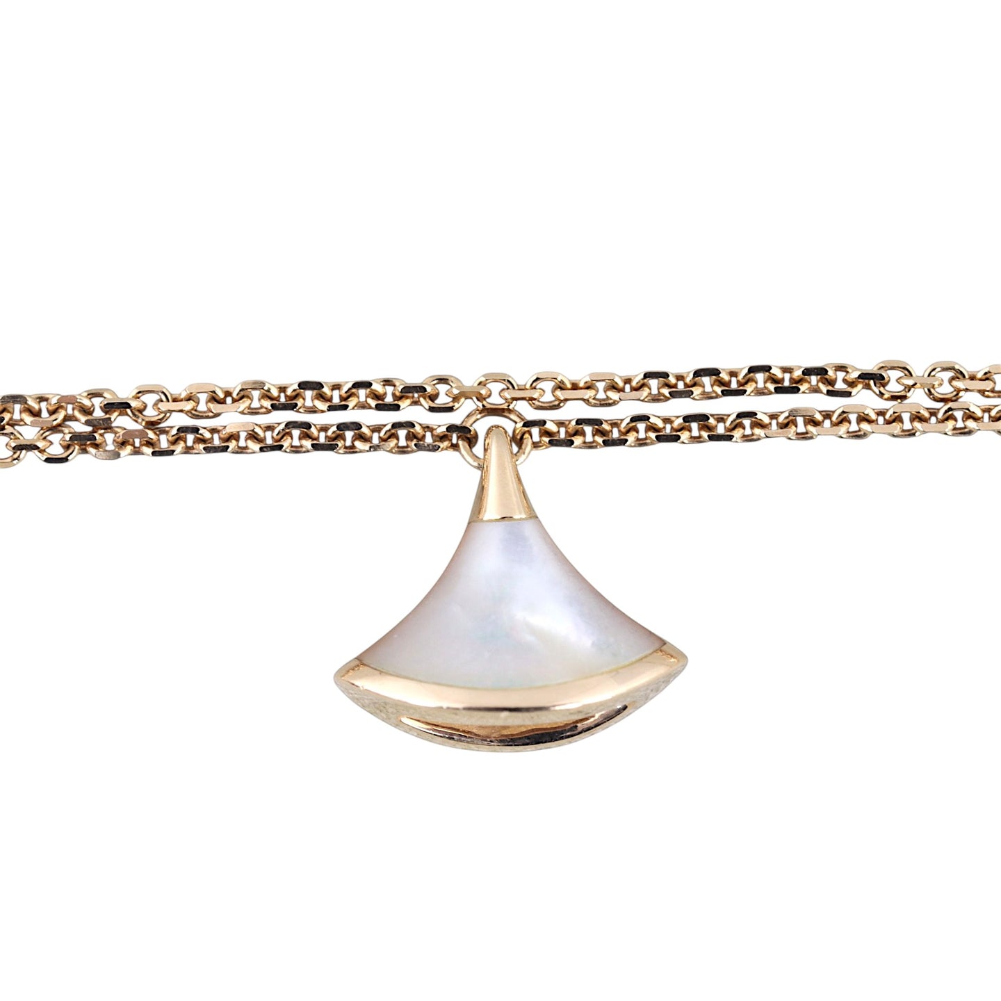Bvlgari Diva's Dream 18k Rose Gold Mother of Pearl Bracelet