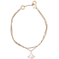 Bvlgari Diva's Dream 18k Rose Gold Mother of Pearl Bracelet