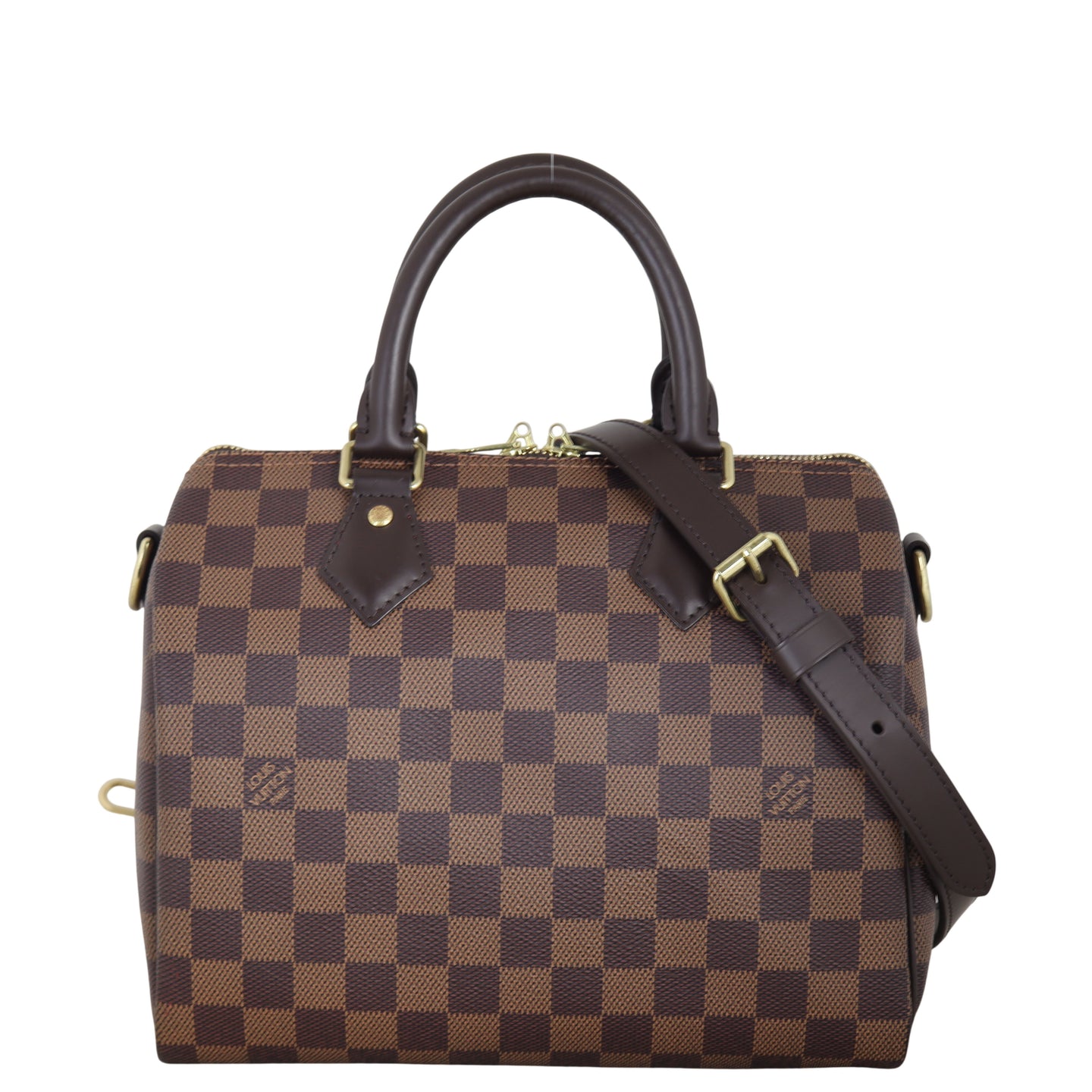 Louis Vuitton Speedy 25 Bandouliere Damier Ebene