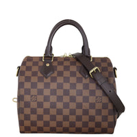 Louis Vuitton Speedy 25 Bandouliere Damier Ebene
