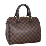 Louis Vuitton Speedy 25 Bandouliere Damier Ebene