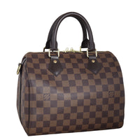 Louis Vuitton Speedy 25 Bandouliere Damier Ebene
