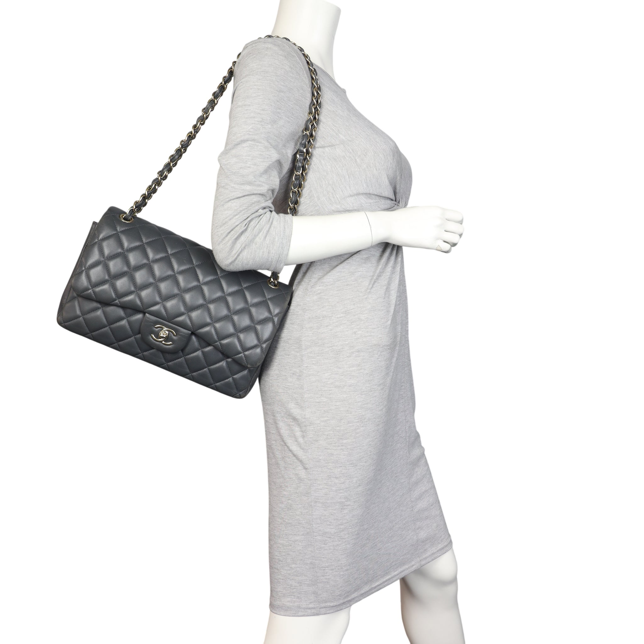 Chanel Classic Double Flap Jumbo Lambskin