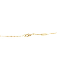 Van Cleef & Arpels Vintage Alhambra Onyx 18k Yellow Gold Pendant Necklace