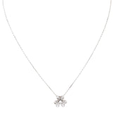 Van Cleef & Arpels Frivole Diamond 18k White Gold Chain Necklace Mini