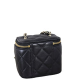Chanel Enamel CC Vanity Case Chain Bag Mini