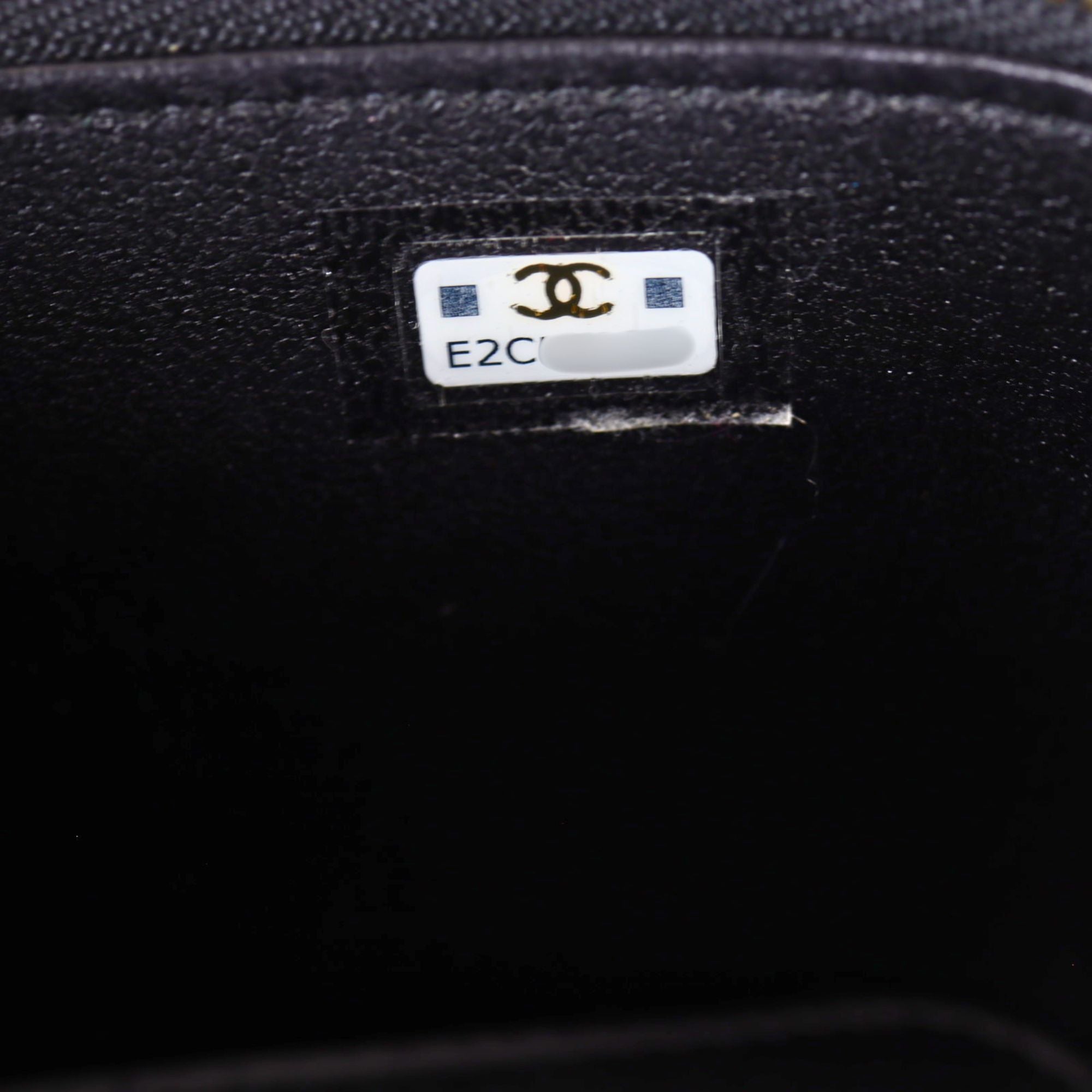 Chanel Enamel CC Vanity Case Chain Bag Mini