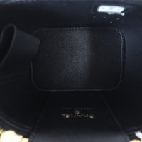 Chanel Enamel CC Vanity Case Chain Bag Mini