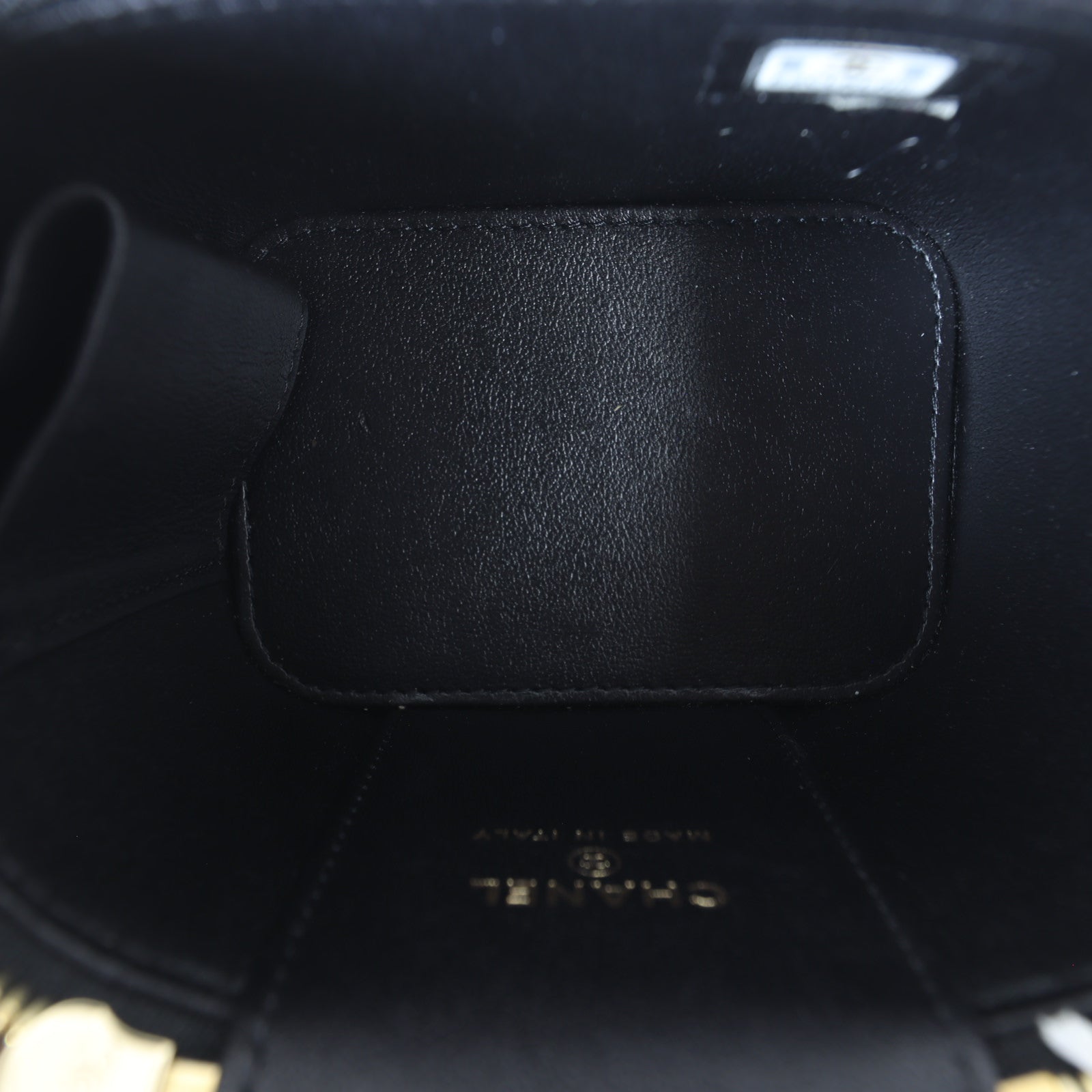 Chanel Enamel CC Vanity Case Chain Bag Mini