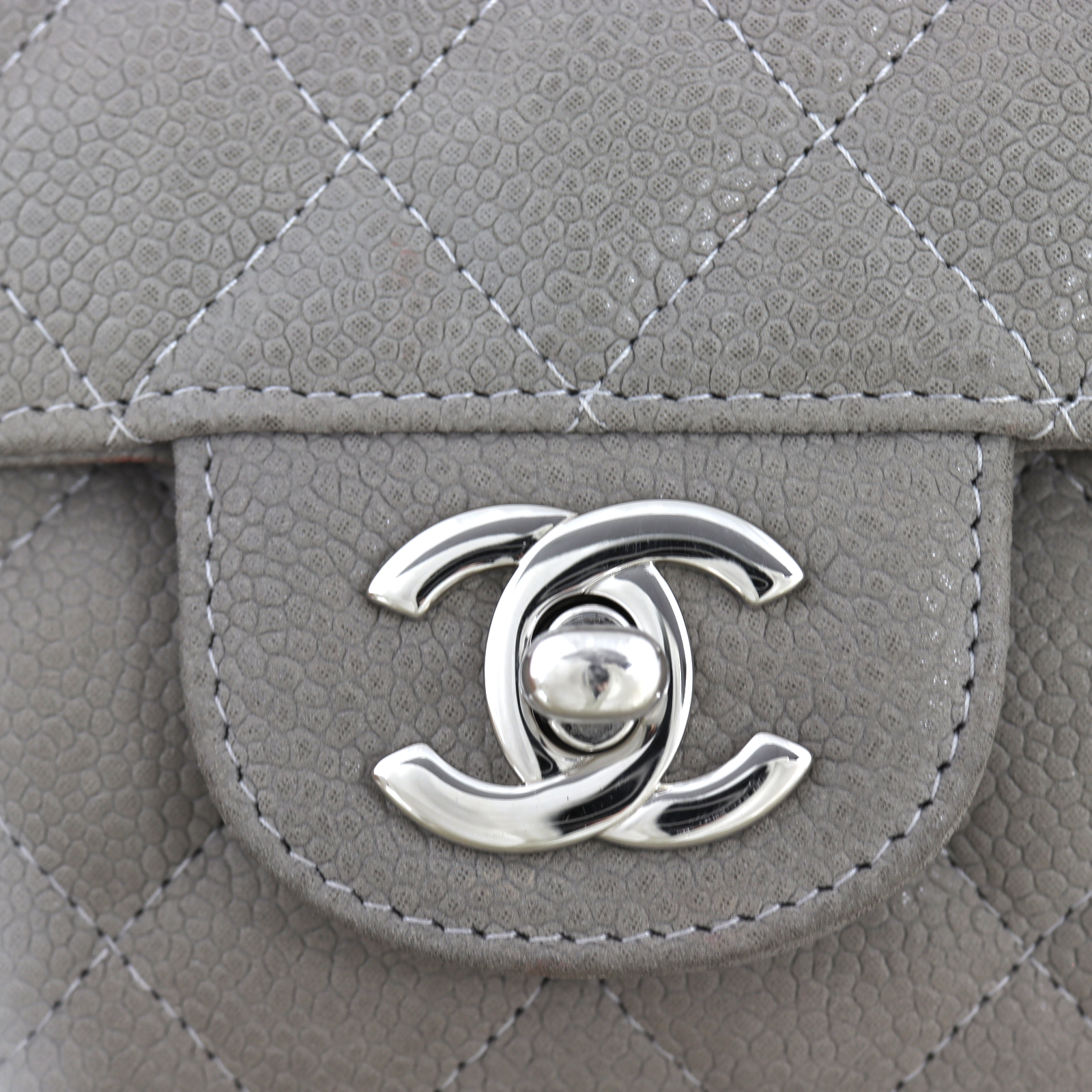 Chanel Classic Flap Mini Rectangular Bag Caviar Nubuck