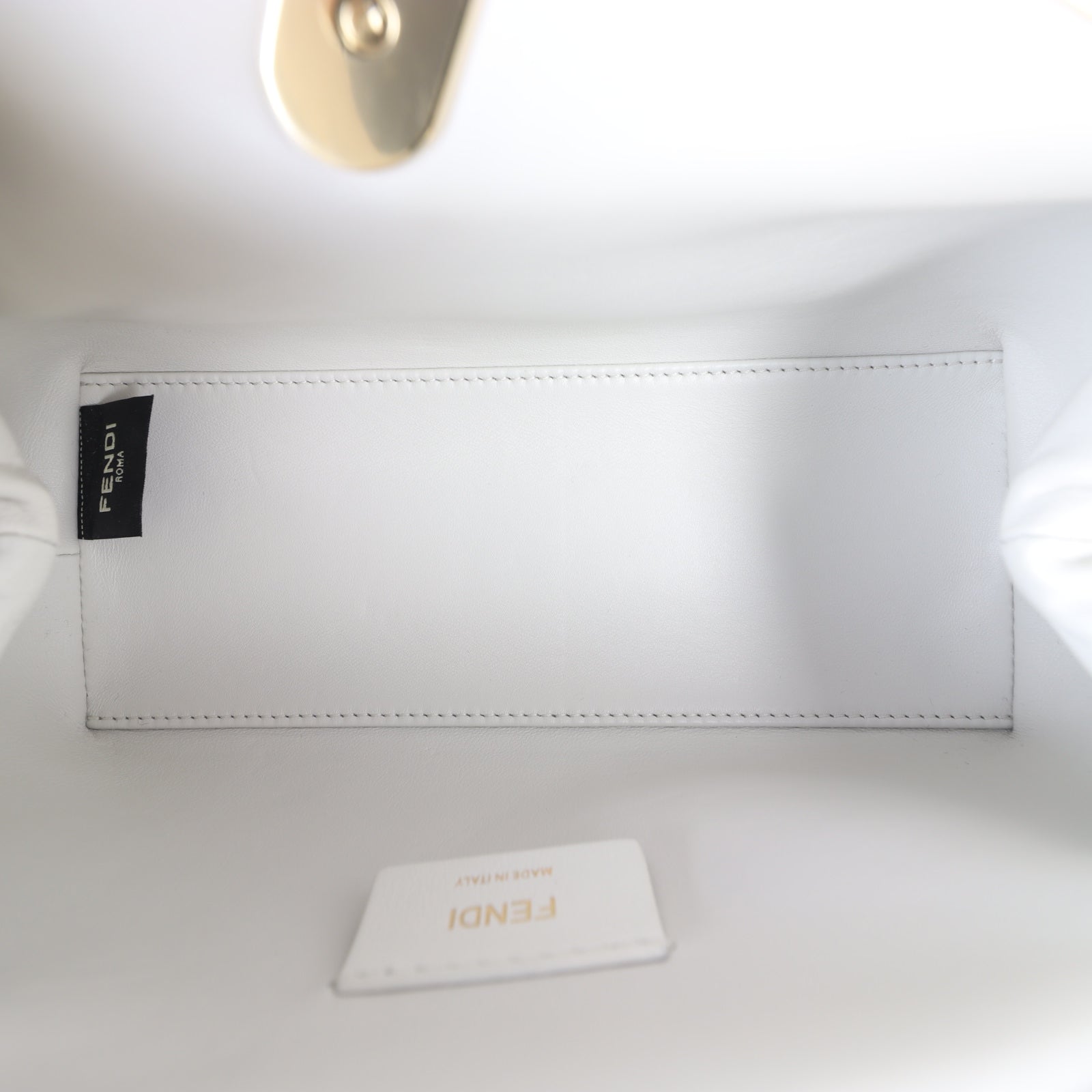 Fendi First Small Clutch with Strap Crocodile