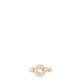 Bvlgari Bvlgari Diamond Paved 18k Rose Gold Ring