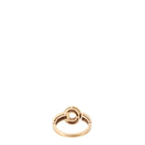 Bvlgari Bvlgari Diamond Paved 18k Rose Gold Ring