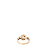 Bvlgari Bvlgari Diamond Paved 18k Rose Gold Ring