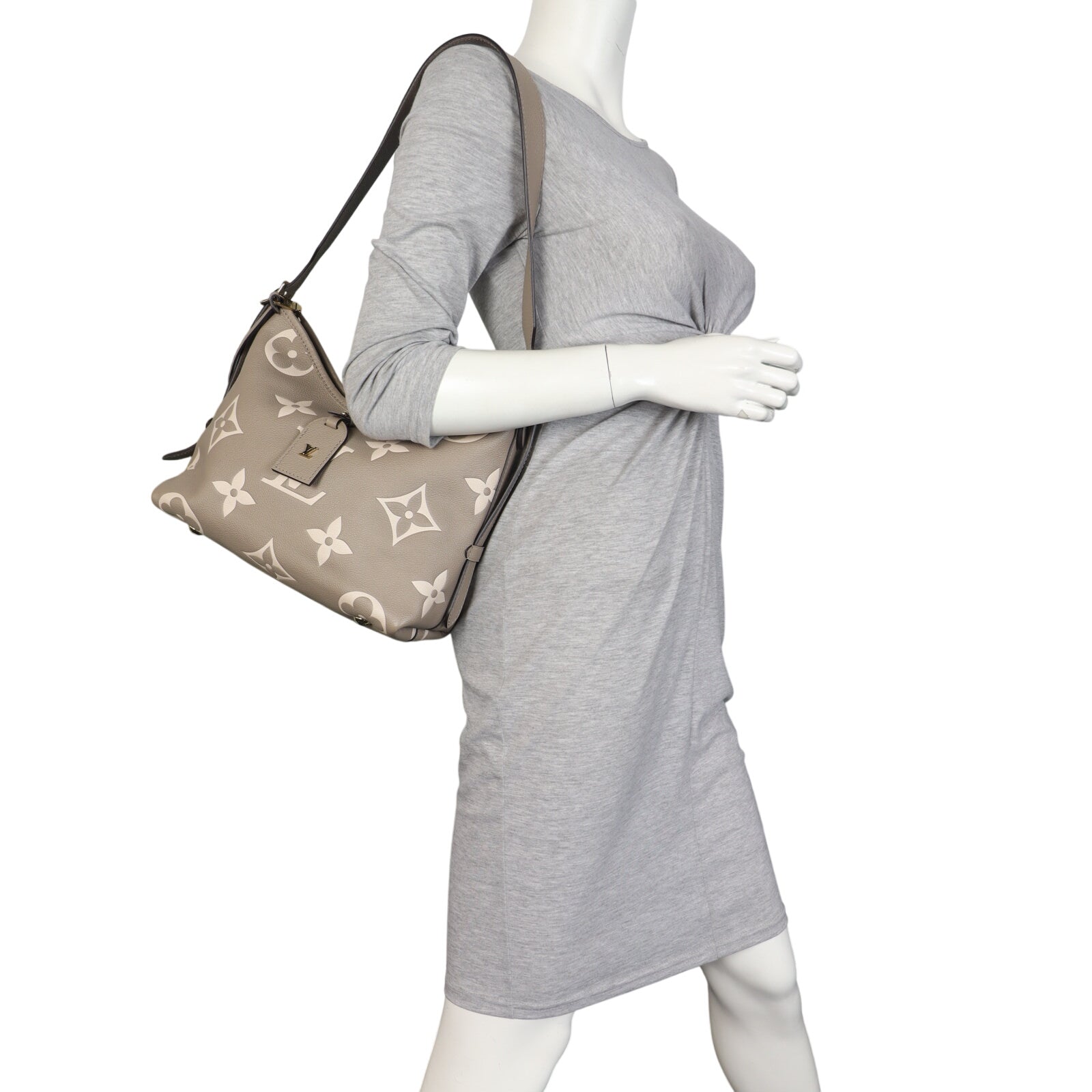 Louis Vuitton CarryAll PM Monogram Empreinte Giant Bicolour