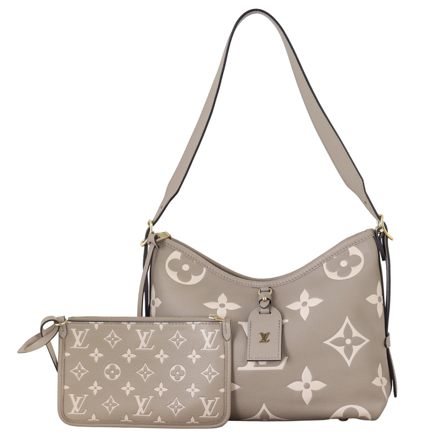 Louis Vuitton CarryAll PM Monogram Empreinte Giant Bicolour