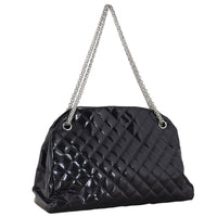 Chanel Just Mademoiselle Bowler Bag Patent