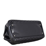 Chanel Just Mademoiselle Bowler Bag Patent