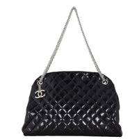 Chanel Just Mademoiselle Bowler Bag Patent
