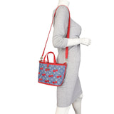 Louis Vuitton x Takashi Murakami Neverfull Inside Out BB Denim Monogram Cerises