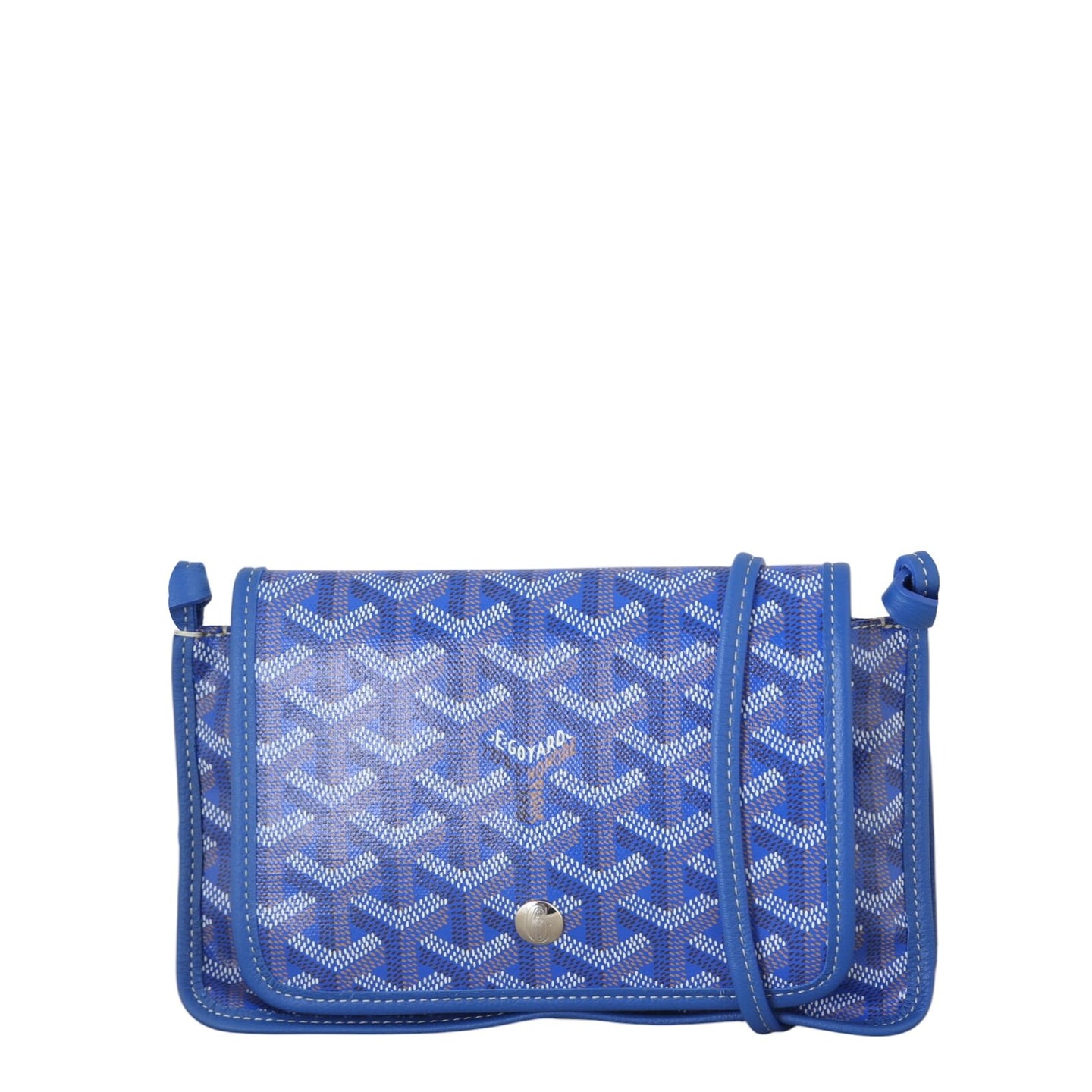 Goyard Plumet Pocket Wallet on Strap Goyardine