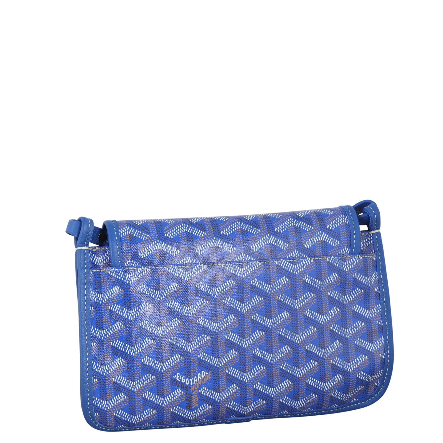 Goyard Plumet Pocket Wallet on Strap Goyardine