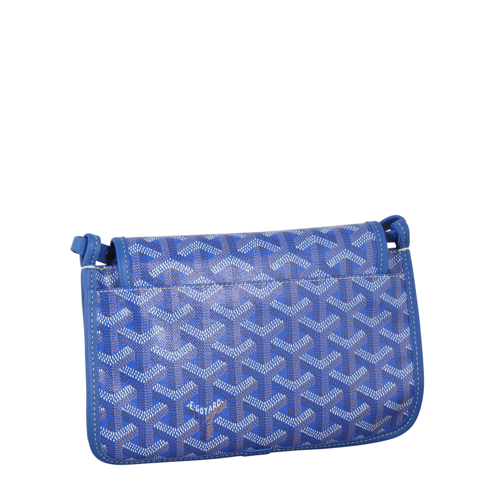 Goyard Plumet Pocket Wallet on Strap Goyardine