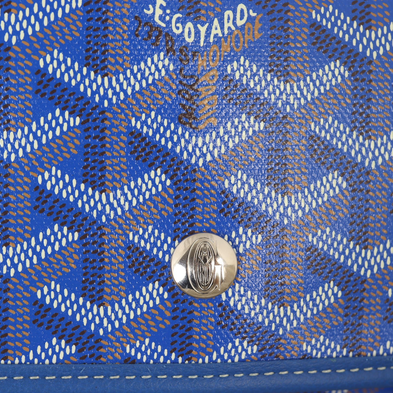 Goyard Plumet Pocket Wallet on Strap Goyardine