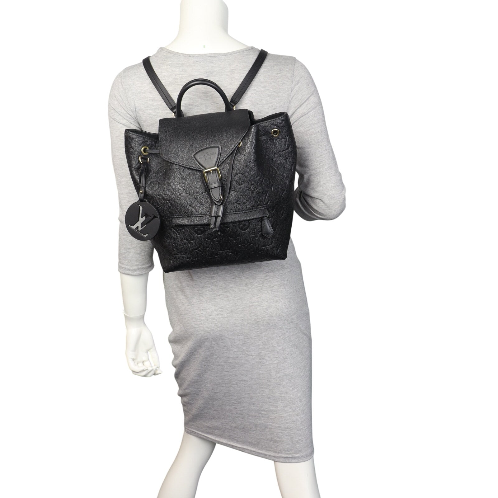 Louis Vuitton Montsouris PM Backpack Monogram Empreinte