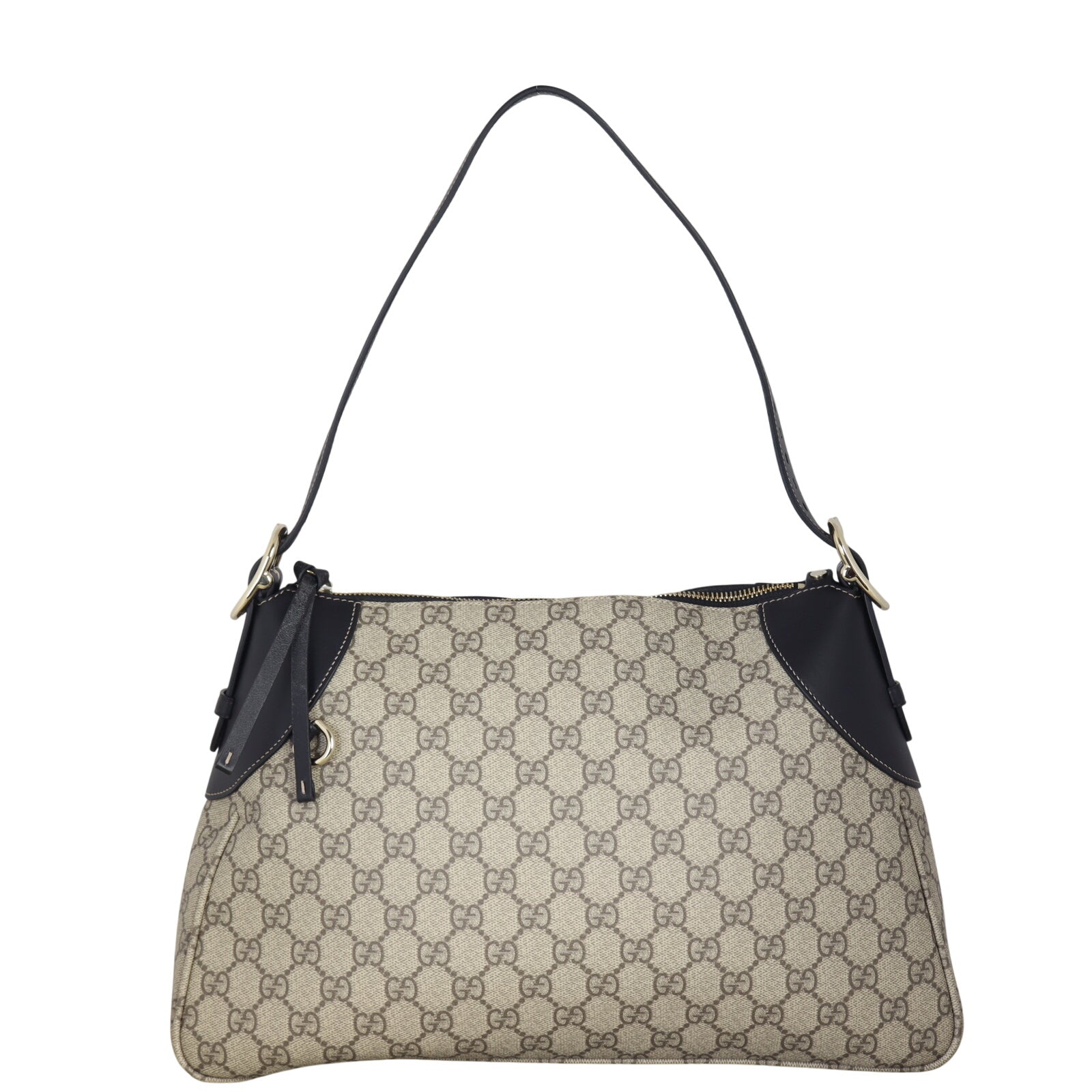 Gucci GG Supreme Emblem Shoulder Bag Large