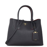 Prada Saffiano Cuir Double Bag Medium