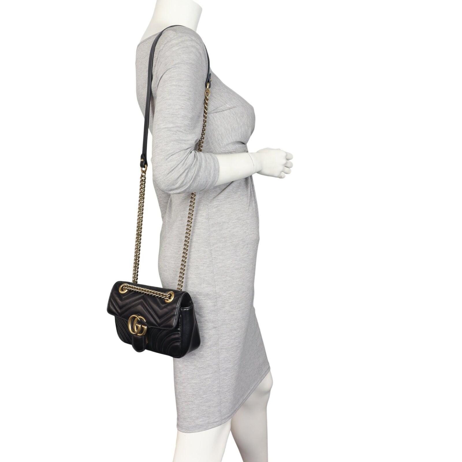 Gucci GG Marmont Matelasse Small Shoulder Bag