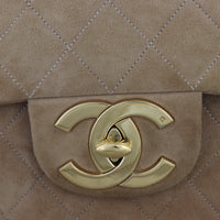Chanel Maxi Jumbo XL Single Flap Suede