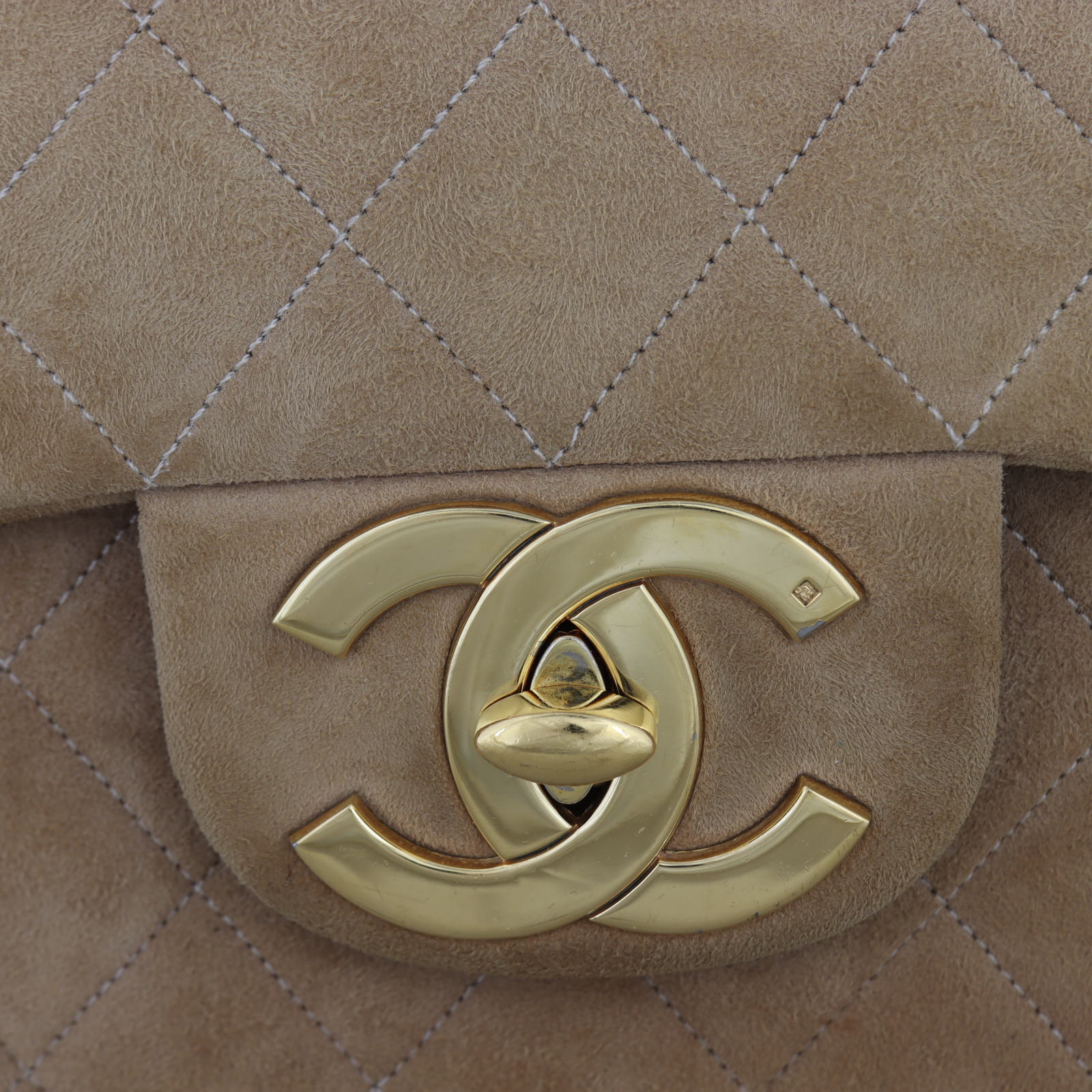 Chanel Maxi Jumbo XL Single Flap Suede