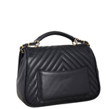 Chanel Chevron Top Handle Bag