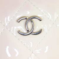 Chanel CC Double Heart Clutch With Chain