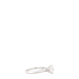 Tiffany & Co Setting Solitaire Diamond Platinum Ring