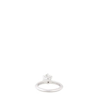 Tiffany & Co Setting Solitaire Diamond Platinum Ring