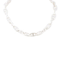 Hermes Chaine d'Ancre Sterling Silver Necklace Large
