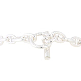 Hermes Chaine d'Ancre Sterling Silver Necklace Large