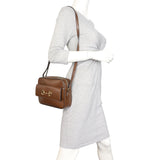 Gucci Leather Horsebit 1955 Shoulder Bag Small