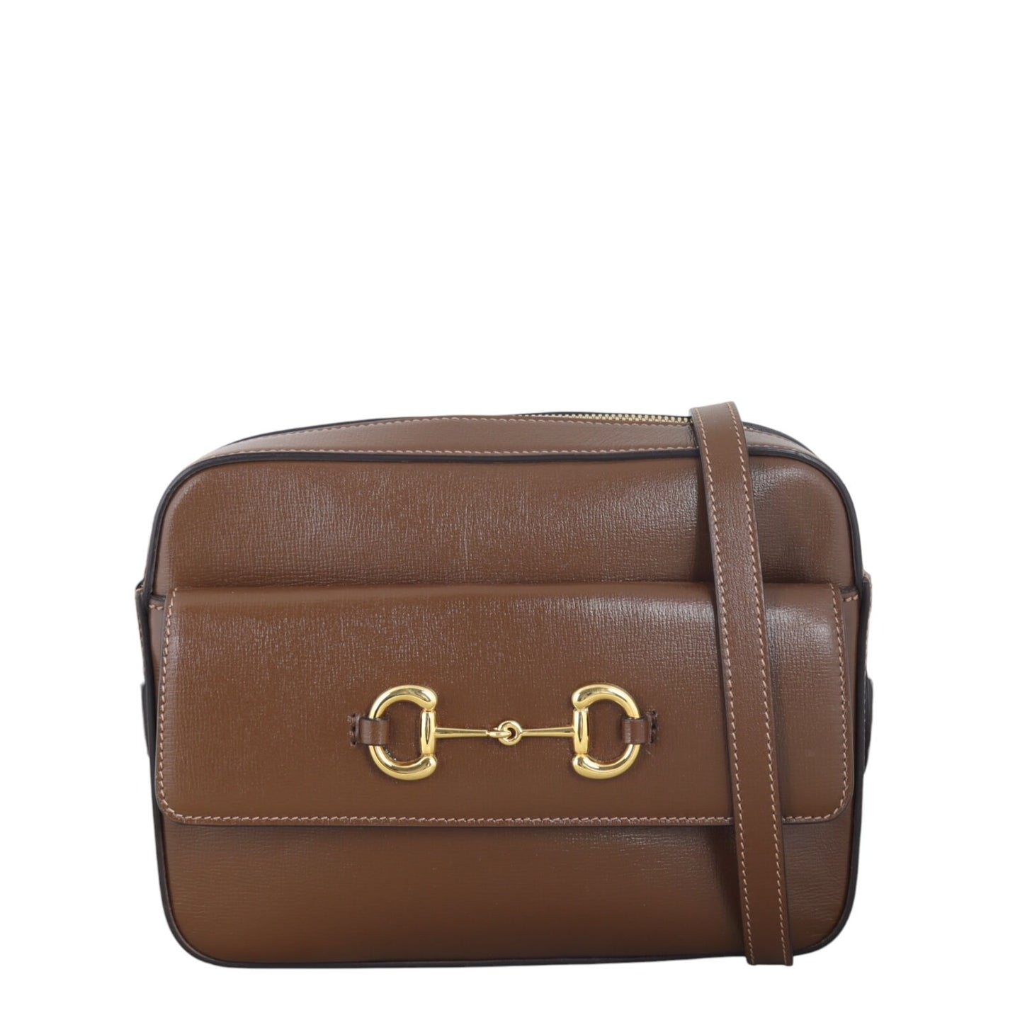 Gucci Leather Horsebit 1955 Shoulder Bag Small