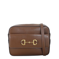 Gucci Leather Horsebit 1955 Shoulder Bag Small